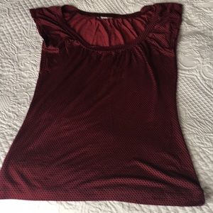 Loft flutter sleeve top